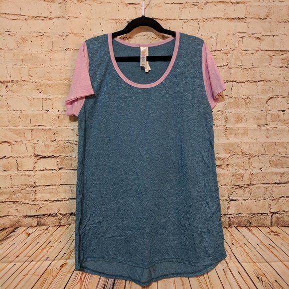 LuLaRoe Tops - LulaRoe Colorblock Classic Tee 濾